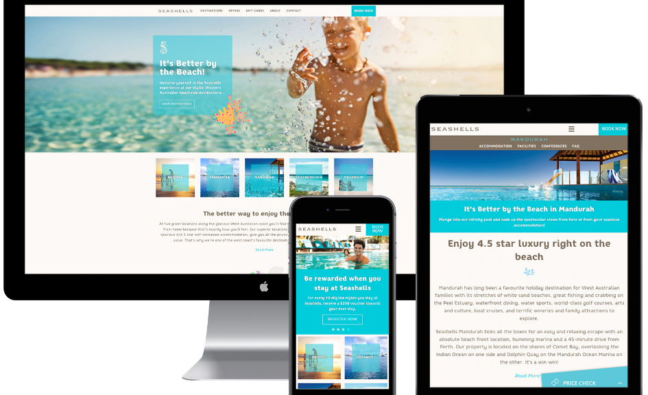 website design on the Sunshine Coast