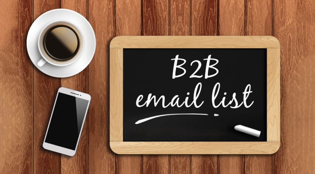 B2B email lists